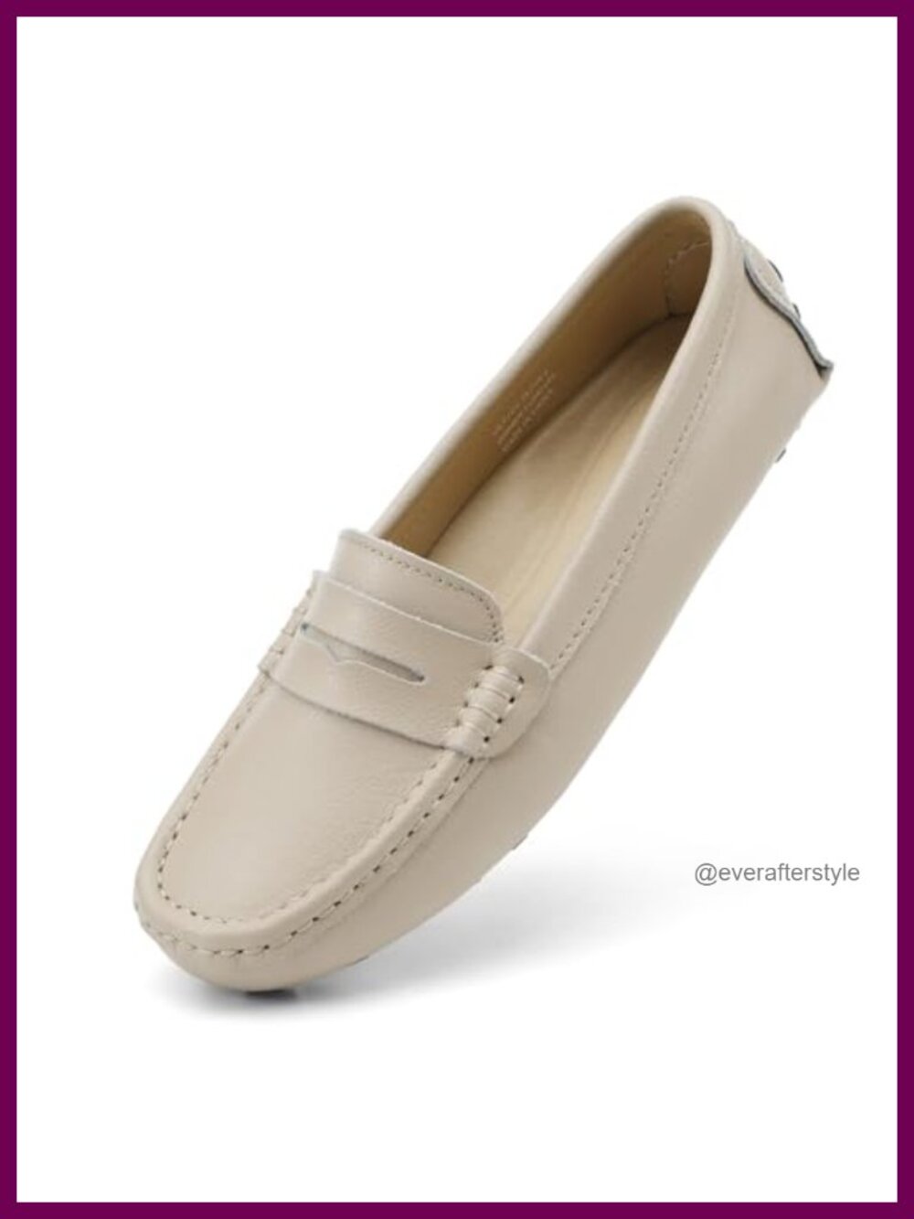 Handmade Genuine Leather Penny Loafers Slip-On Driving Mocs Comfort Walking
